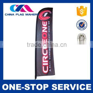 100% Warranty Good Design Oem Service Knife/Feather Beach Flag