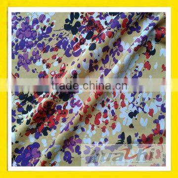 floral printing fabric for long dress