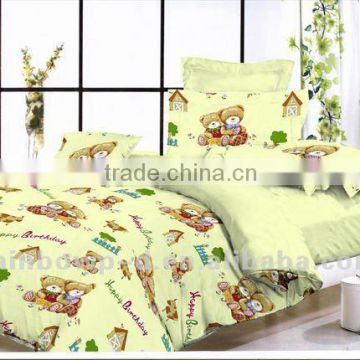 print cotton quilt for bed sheet
