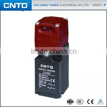 China Wholesale CNTD EN60947 Standard IP65 Rated 24V Dual Contact Safety Interlock Switches with Optional Key (CZ-93B)                        
                                                Quality Choice