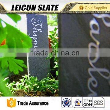 Hanging Rectangle Shape Slate Plant Label