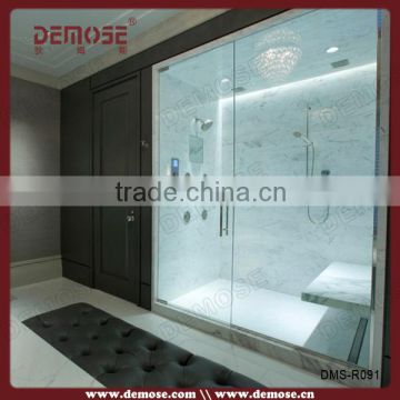 safe glass sealed shower enclosure/hidden shower screen for sale