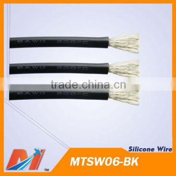 Maytech Black Power cable 6AWG soft Silicon Power Wire