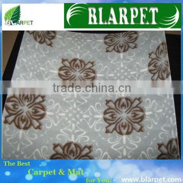 Modern stylish flat printed carpet