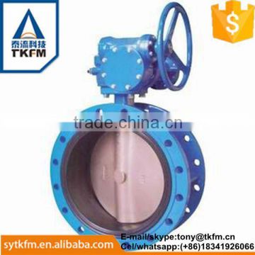 TKFM stainless steel manual or gear operation butterfly valve