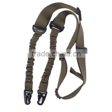 Funpowerland OD Green Bungee Rifle Sling 2 PT Two Point