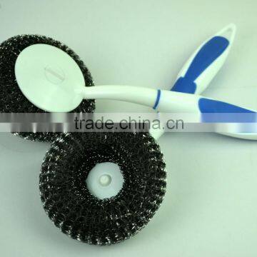 plastic round pan brush