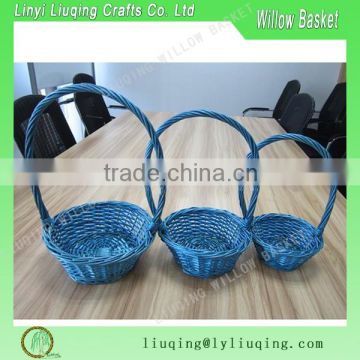 wholesale new products gift cheap wicker basket for christmas wedding decoration