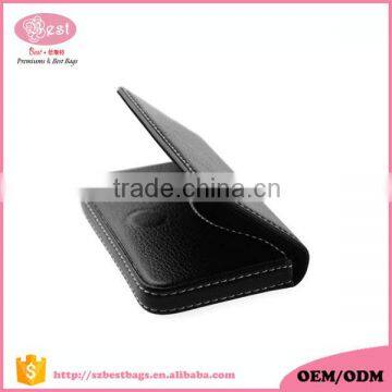 2016 hot sale leather business card holder