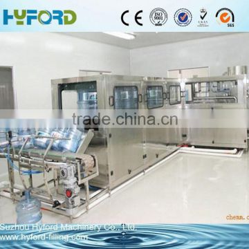 High quality best price 5 gallon water bottle filling line