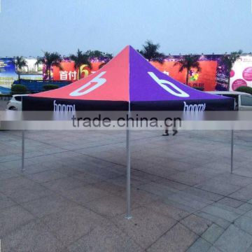2016 custom gazebo removeable pavilion advertising pop up tent without MOQ
