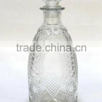 WN27 glass wine bottle