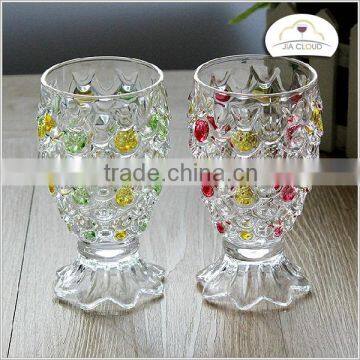 2015 newly product mid-east sell well product fish shape glass cup