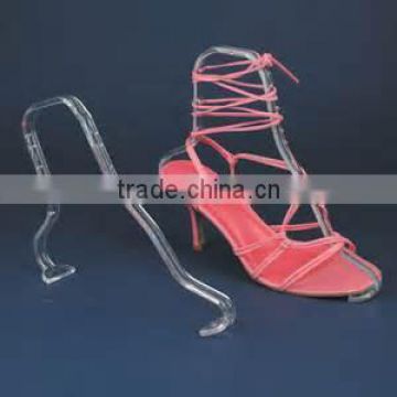 Top sale creative acrylic shoe store displays for sandal