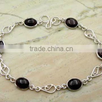 Gemstone Jewelry & .925 Sterling Silver Jewelry with Black Onyx Bracelet Necklace Wholesale