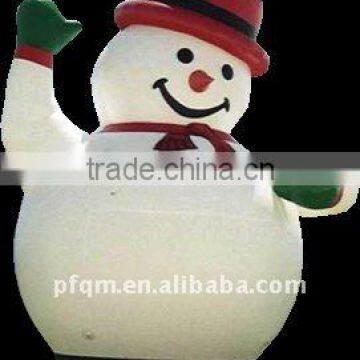 inflatable christmas snowman