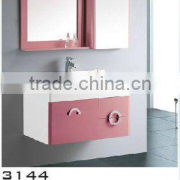 New design pvc bathroom cabinet bathroom furniture MJ-6008