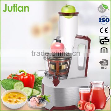 JT-2014 whole fruit slow juicer apple juicer extracting vegetable