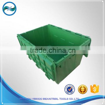 plastic green Customize stackable nestable box