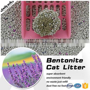 High quality cat products free dust granular type cat sand