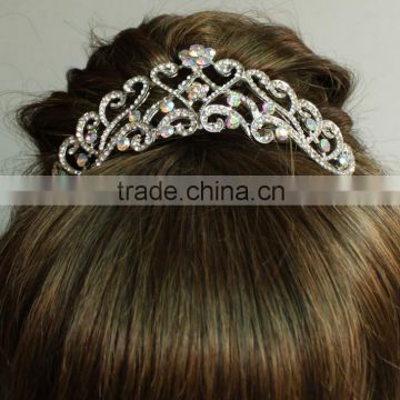 Cheap Beautiful Crystal Bridal Crown Tiaras Wedding Tiaras Wholesale J06011