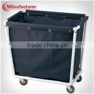 Stainless Steel Hotel Housekeeping Equipment/Hospital Cleaning Laundry Linen Cart