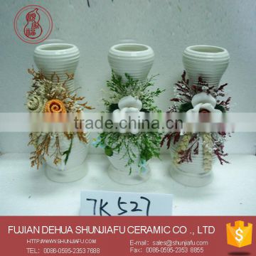 New Products 2016 Fancy Porcelain Vases For Restaurant Decoration