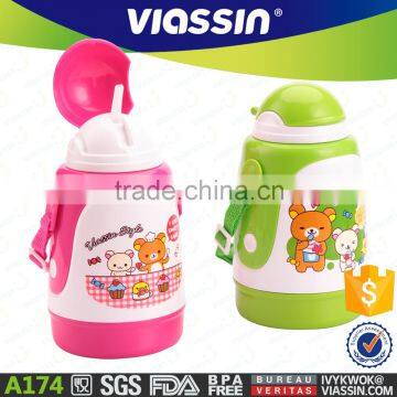 A174 cartoon kids plastic water bottle bpa free 800ml