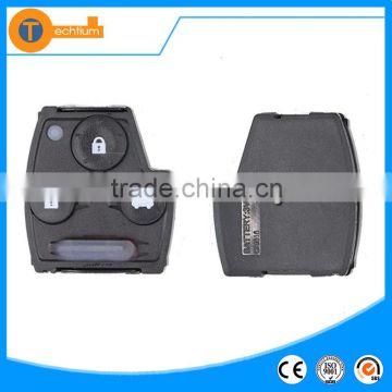 ABS Remote key shell without panic key pad without blade blank key for honda crv