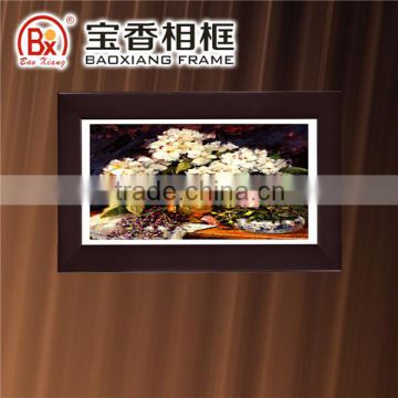 Photo Frame Wood Hot Sales Baoxiang Frame 3111R 2.9*1.8CM Caballetes