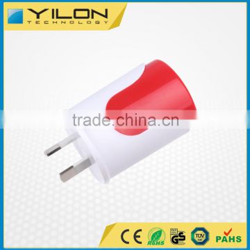 Best Quality In China Portable 2 USB Battery Charger