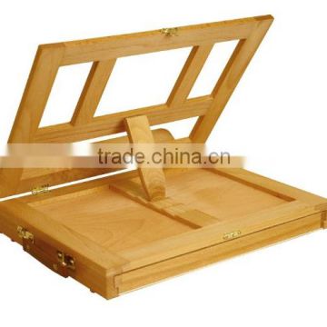 china factory BSCI&FSC&SA8000 OEM display Adjustable Wooden reading book Holder