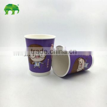 10oz Paper Material Use coffee cups double wall