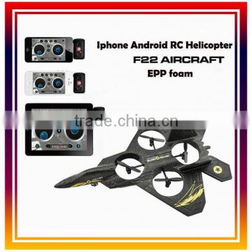 Iphone Android RC Helicopter,F22 fighters Iphone Control Airplane