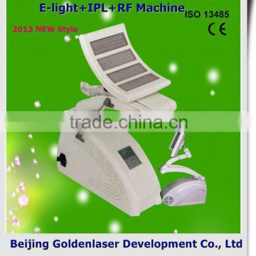 Www.golden-laser.org/2013 New Style E-light+IPL+RF Machine 4 In 1 Mask 515-1200nm Beauty Equipment Suitable For Spa And Salon Improve Flexibility