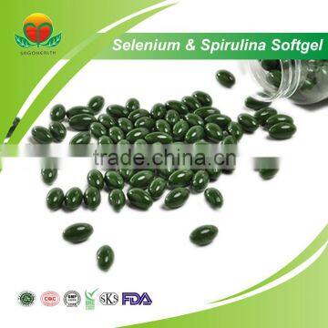 Competitive Price Selenium & Spirulina Softgel