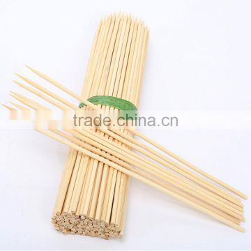 HY Factory Wholesale Natural BBQ Use 4.0mm*15cm bamboo skewers or bamboo sticks