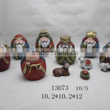 ceramic religious statues