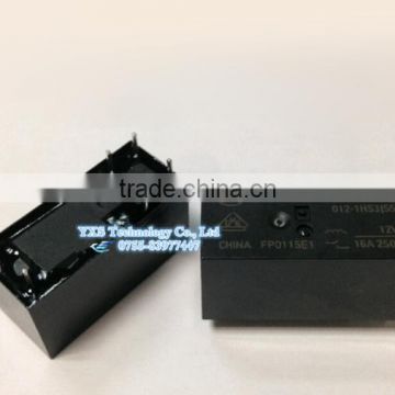 JQX-115F-I-012-1HS3 12VDC 6 feet a set of normally open 16A 250VAC Mini Power Relay In stock