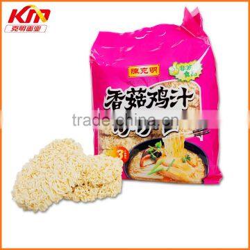 Non fried low fat instant chicken mushroom flavor noodle