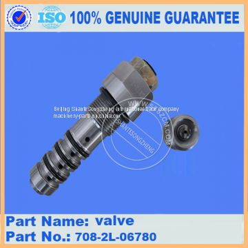 PC200-8 300-8 400-8 engine valve 708-2L-06780 competitve price