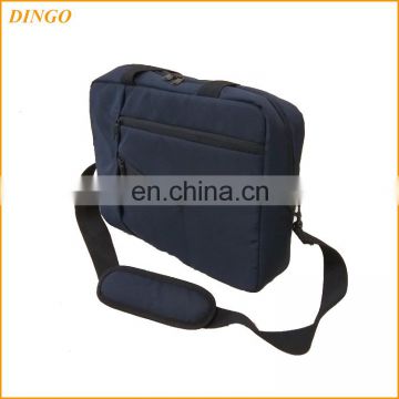 Black 15inch Nylon Laptop Shoulder Long Strap Hand Bag School Bag For Men