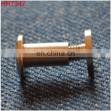 metal screw sam browne button for bags