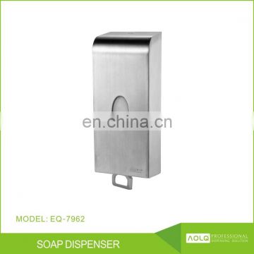 wall mounted soap bottle holder stainless steel foam soap dispenser