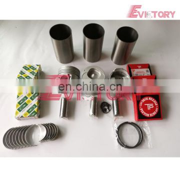 For Isuzu 3KR2 piston ring cylinder liner kit