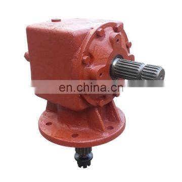 Agricultuarl equipment lawn rotary mower spare parts gearbox