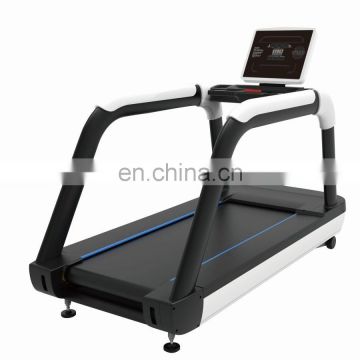Commercial treadmill with motor running machine used for gym