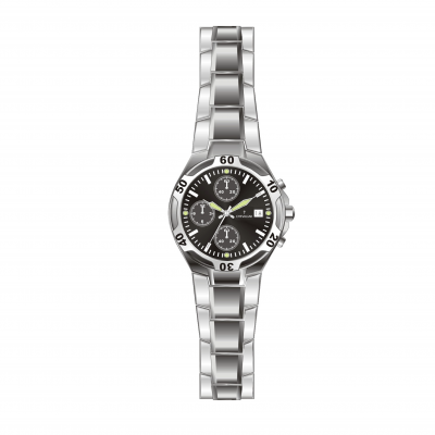 Stainless Steel Women Chronograph Watches Man Fashion Multi-Function Quartz Watch