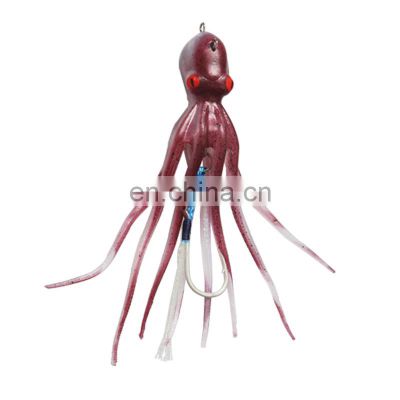 110g/150g/200g saltwater plastic swim baits octopus jigging lure octopus squid skirt lures