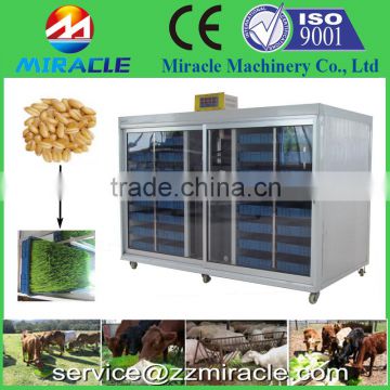 Greenfield's Solar&Wind Powered CE certificated Hydroponic Germination Fodder Machine for Livestock fresh green feed